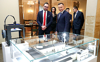 Prezydent Andrzej Duda otrzymał nowy pałac. To prezent od olsztyńskiej firmy